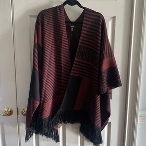 Style & Co. Patterned Knit Wrap